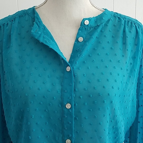 J. Crew clipdot popover blouse - Picture 3 of 7